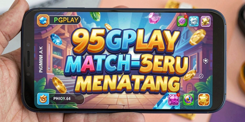 Tampilan gameplay seru dengan tantangan Match-3 yang memikat.
