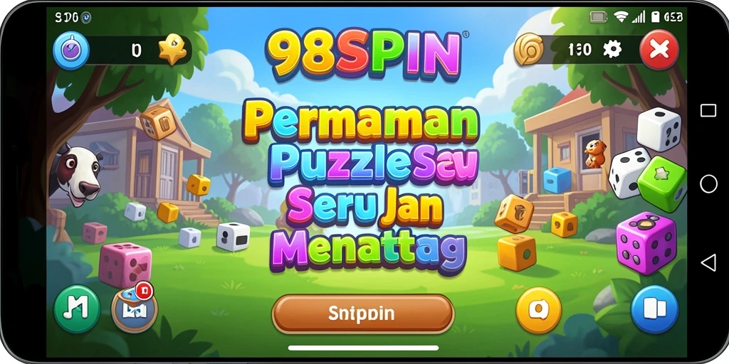 Screenshot utama dari gameplay 98SPIN yang menarik dan menantang.