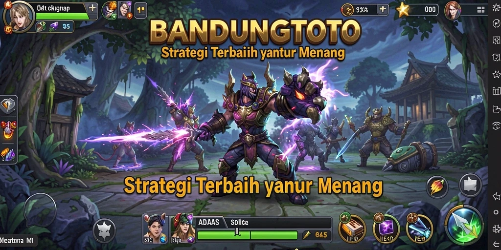 Tampilan gameplay dinamis dari BANDUNGTOTO dengan strategi mendalam.