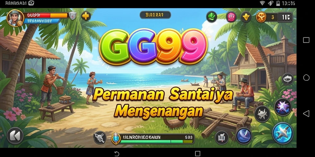 Screenshot GG99 menampilkan gameplay santai yang menghibur.