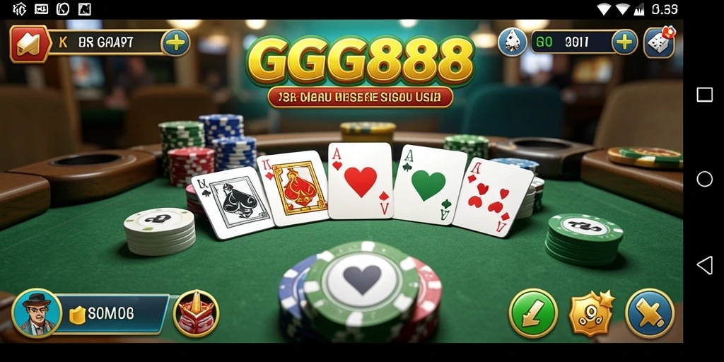 Tampilan gameplay GGG888 yang seru dan mendebarkan.