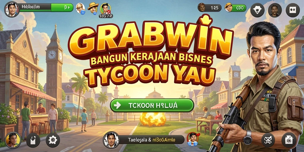 Tampilan gameplay <strong>GRABWIN</strong> yang menawan dengan grafis yang menarik.