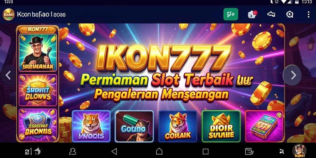 Tampilan gameplay IKON777 yang mengasyikkan di slot.