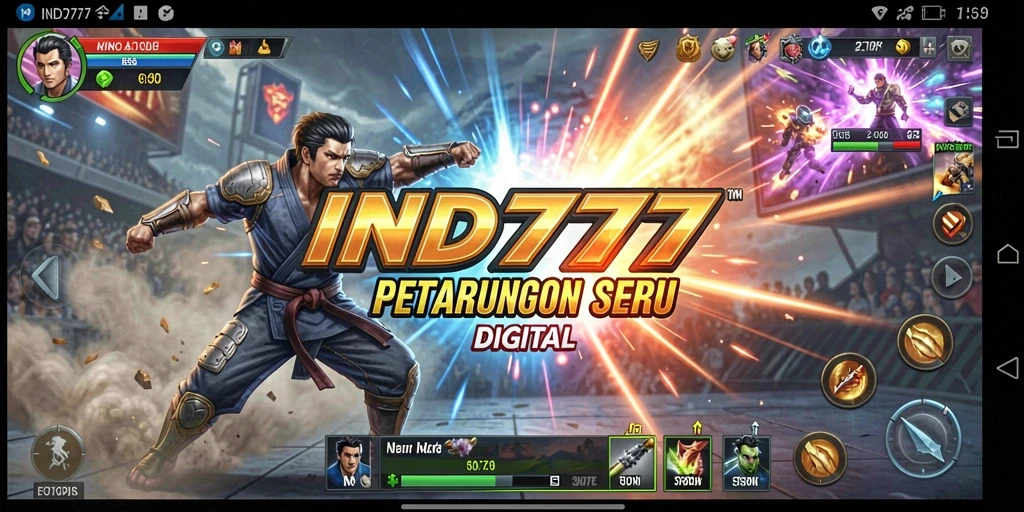 Tampilan menarik dari gameplay IND777 yang penuh aksi.