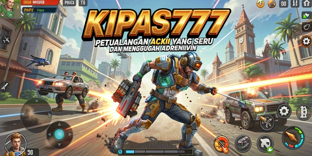 Tampilan aksi seru dan mendebarkan dalam KIPAS777.
