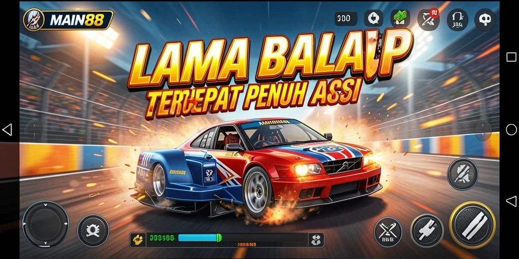 Tangkapan layar dari gameplay mendebarkan di MAIN88.