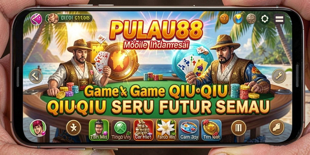 Screenshot utama PULAU88 menampilkan saat bermain QiuQiu yang seru.