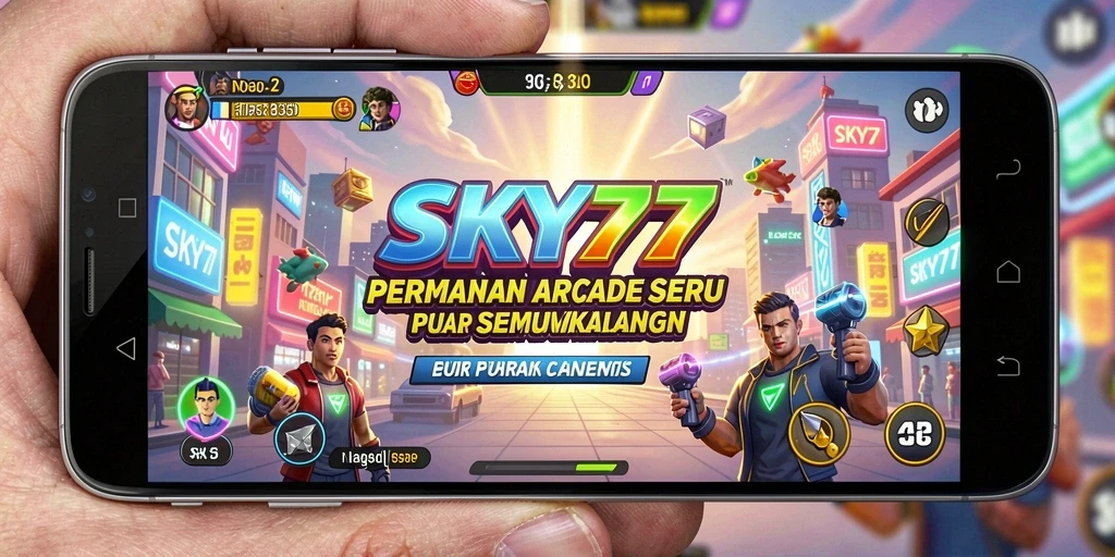Tampilan gameplay seru dari SKY77 yang menantang dan mengasyikkan.