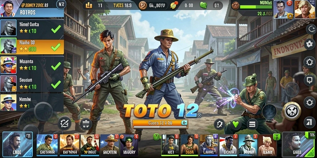 Tampilan antarmuka TOTO12 yang intuitif dan mudah digunakan.
