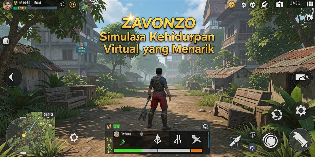 Tampilan luar biasa dari gameplay ZAVONZO yang menarik.
